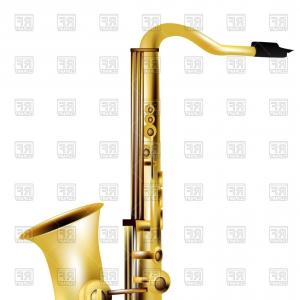 300x300 Alto Saxophone Drawing On White Vector Soidergi