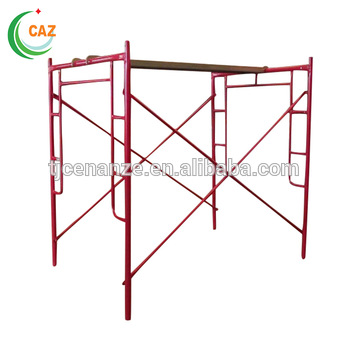 350x350 concrete slab formwork scaffolding system walk through scaffold