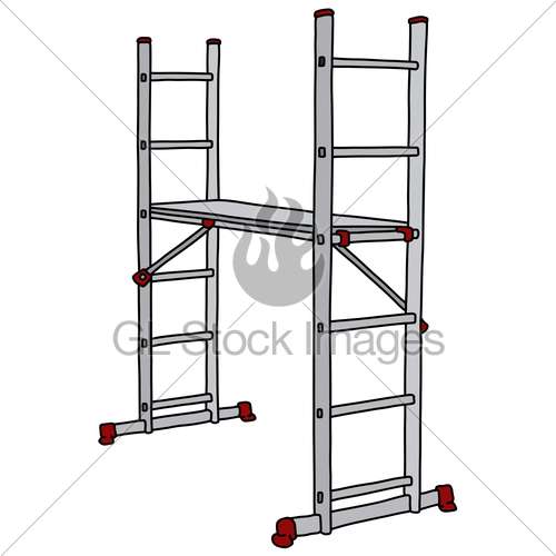 500x500 The Steel Small Scaffolding Gl Stock Images
