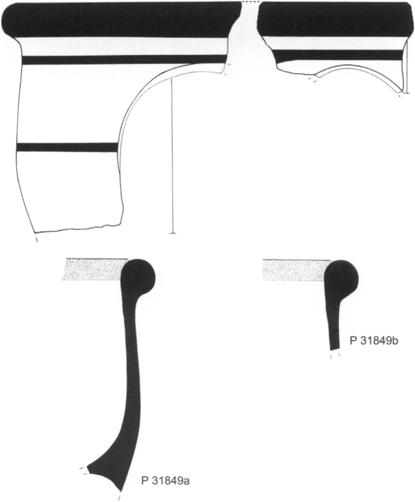 850x1028 Drawing Of Fragments Of Early Century B C Potty