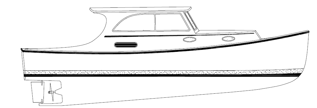 1108x377 Bay Scale Drawing