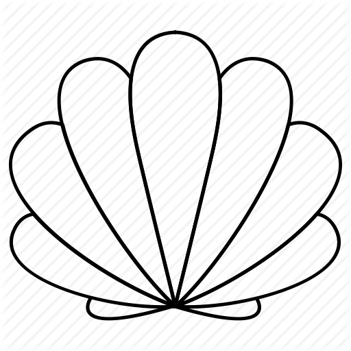 512x512 Collection Of Free Pearl Drawing Scallop Download On Ui Ex