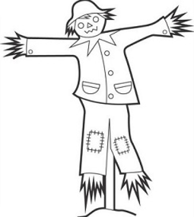 Scarecrow Drawing | Free download on ClipArtMag