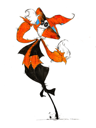 320x427 An Scarecrow Ink Drawing Done