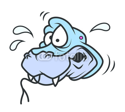 400x358 Scared Cartoon Snake Face Buy Photos Ap Images Detailview