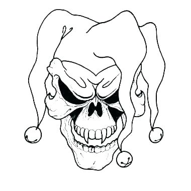 380x380 Drawing Of A Scary Clown Digital Drawing Scary Clowns That Will