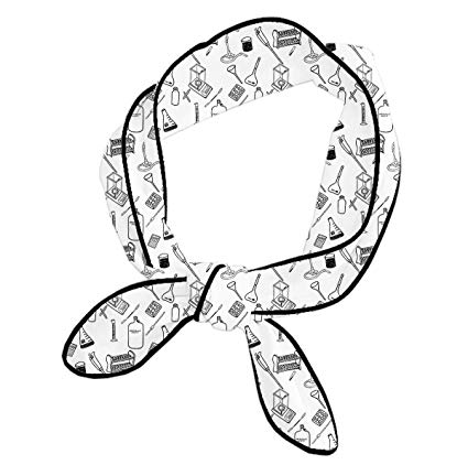 425x422 L Wright King Fashion Scarf For Bags Handle Ribbon