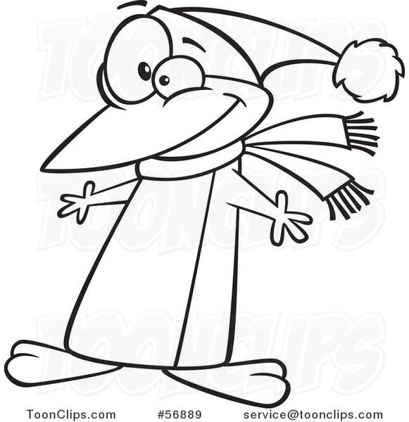 581x600 Scarf Drawing Outline For Free Download