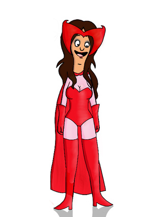 320x427 linda belcher from bobs burgers dressed as scarlet witch, an x men