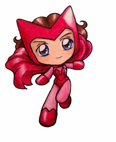400x488 This Is Sarlet Art Scarlet Witch, Chibi