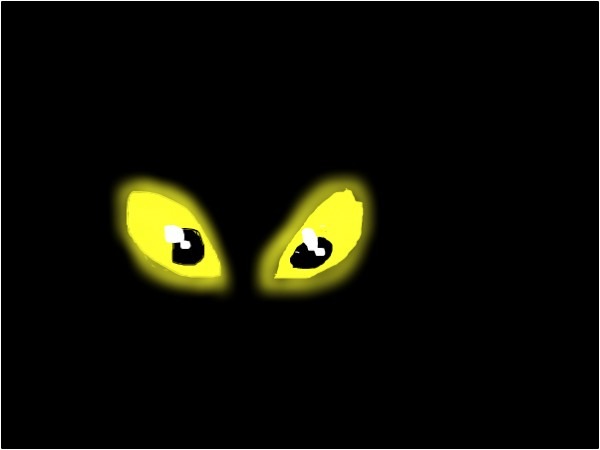 600x450 Scary Eyes Drawing