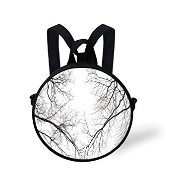 355x355 Iprint Toddler Preschool Backpack,forest,trees