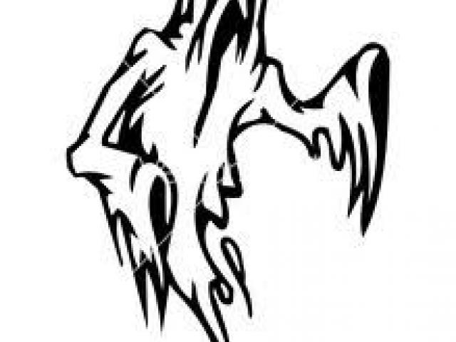 640x480 Scary Ghost Clipart