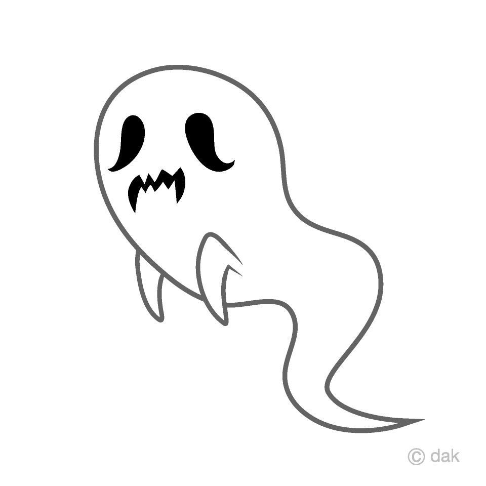 960x960 Scary Ghost Clipart Free