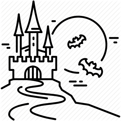 512x512 Halloween, Haunted House, Horror, Monster, Scary Icon