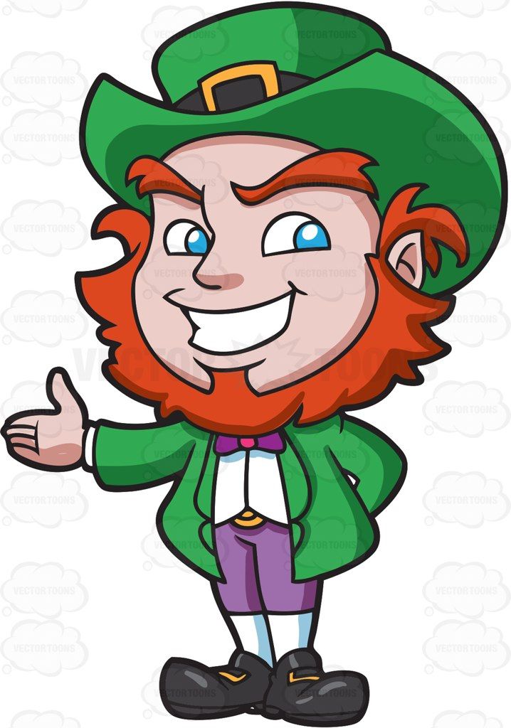 718x1024 A Friendly And Warm Leprechaun