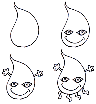 400x433 Scary Monster Drawings