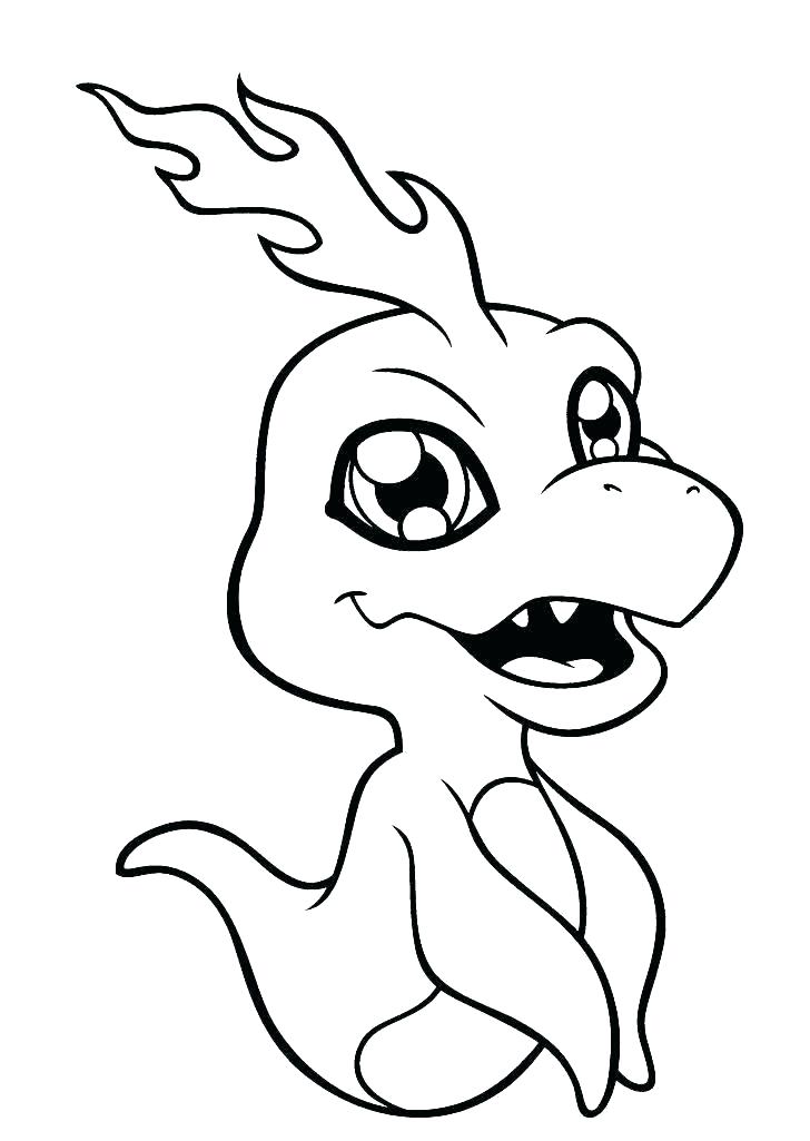 728x1025 Scary Monster Coloring Pages