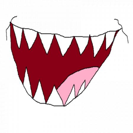 450x450 Scary Mouth Clipart