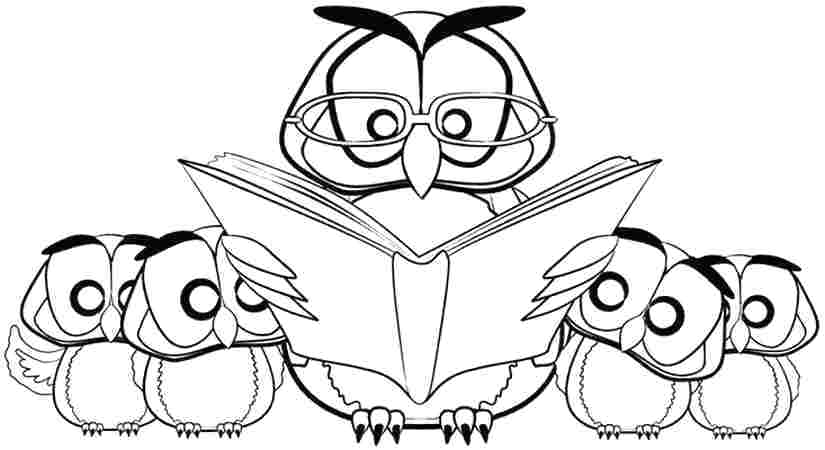 825x450 Owl Coloring Pages For Kids Cute Owl Coloring Pages Cute Owls