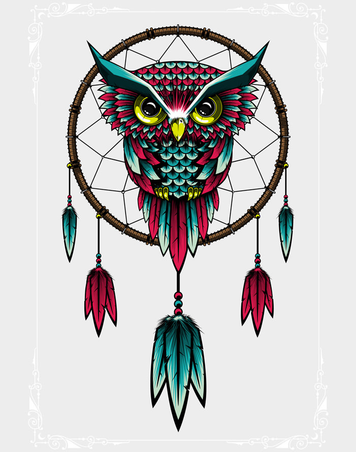 700x888 Owl Illustration Free Premium Templates