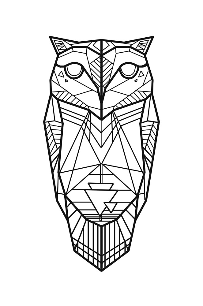 663x1000 Owl Drawing Hipster For Free Download