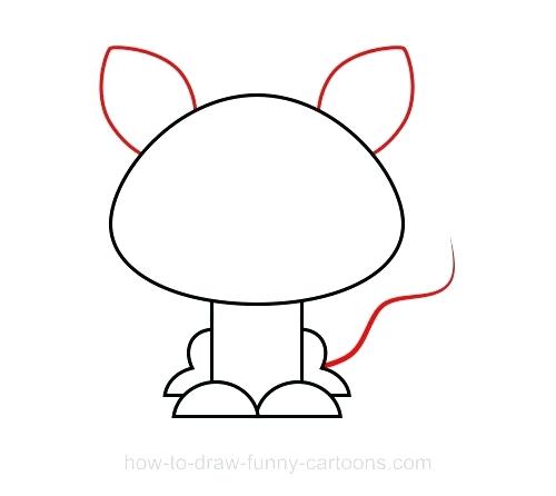 500x446 How To Draw A Rat Step