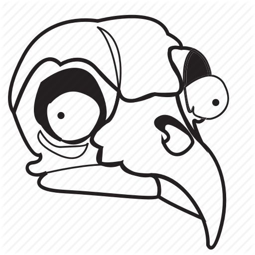 512x512 Creepy, Halloween, Monster, Scary, Skeleton, Skull, Spooky Icon