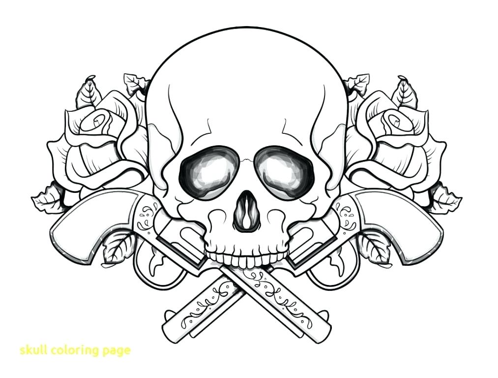 1013x768 Skulls Coloring Pages Skulls Coloring Pages For Adults Scary Skull