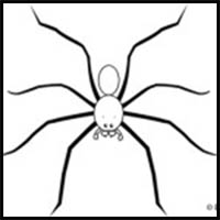 200x200 How To Draw Spiders Drawing Tutorials Drawing How To Draw