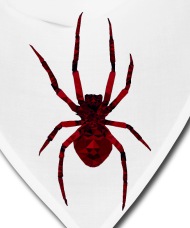 190x228 Polygon Spider Horror Drawing Bandana Spreadshirt