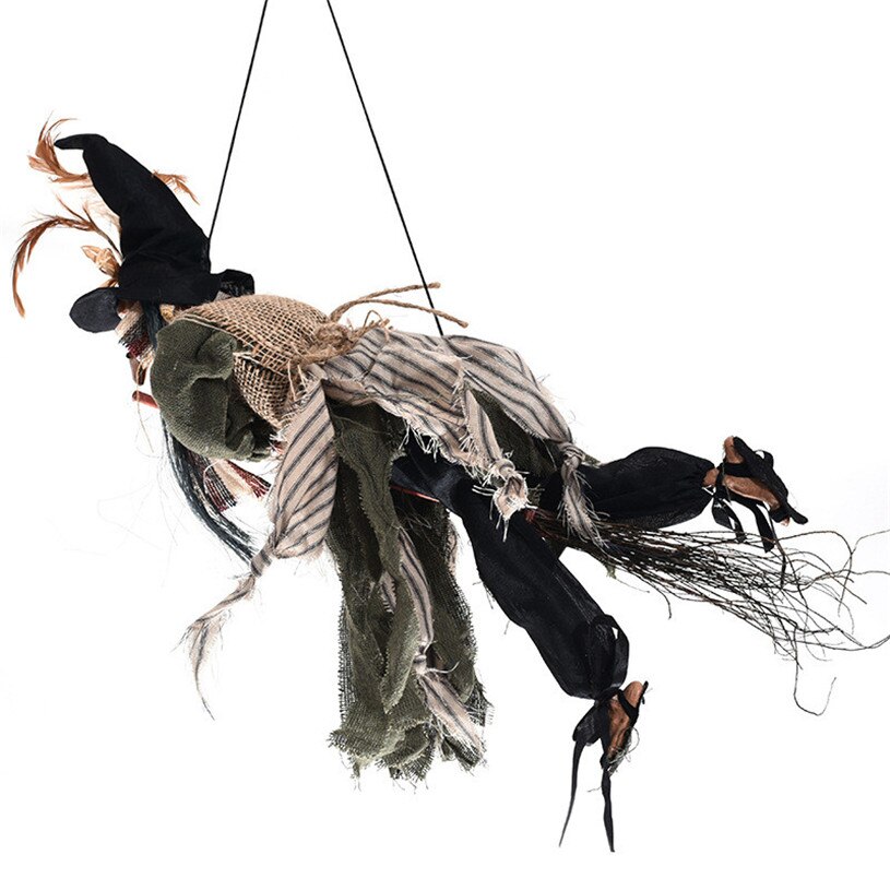 815x815 New Halloween Scary Props Hanging Witch Touch It Will Glowing Eyes