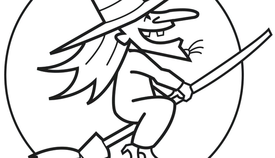 950x544 Punisher Coloring Pages Witch Scary Printable Free Kids Hat Print
