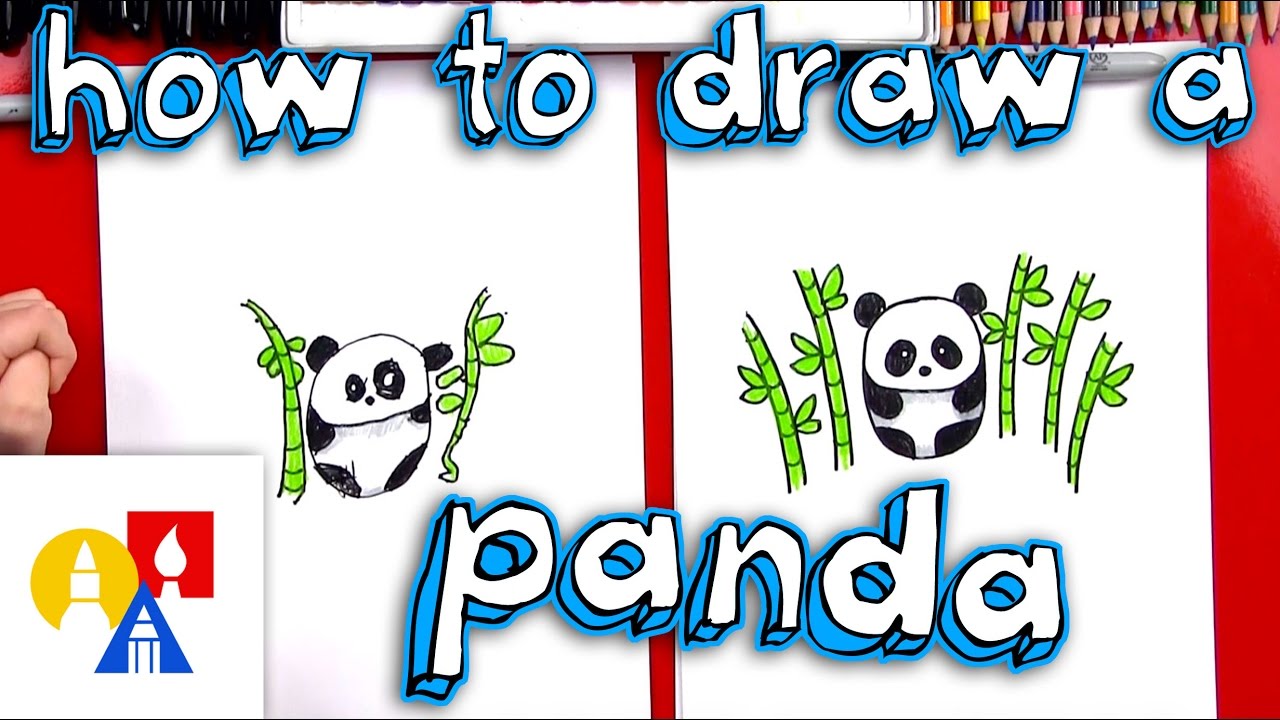 1280x720 How To Draw A Cartoon Panda