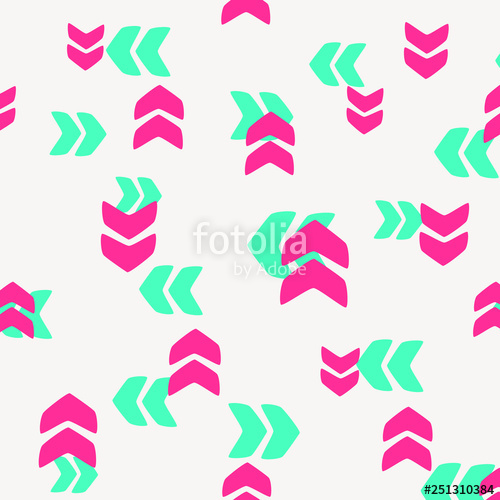 500x500 Decorative Pattern Of Arrows And Pointers Vector Abstract