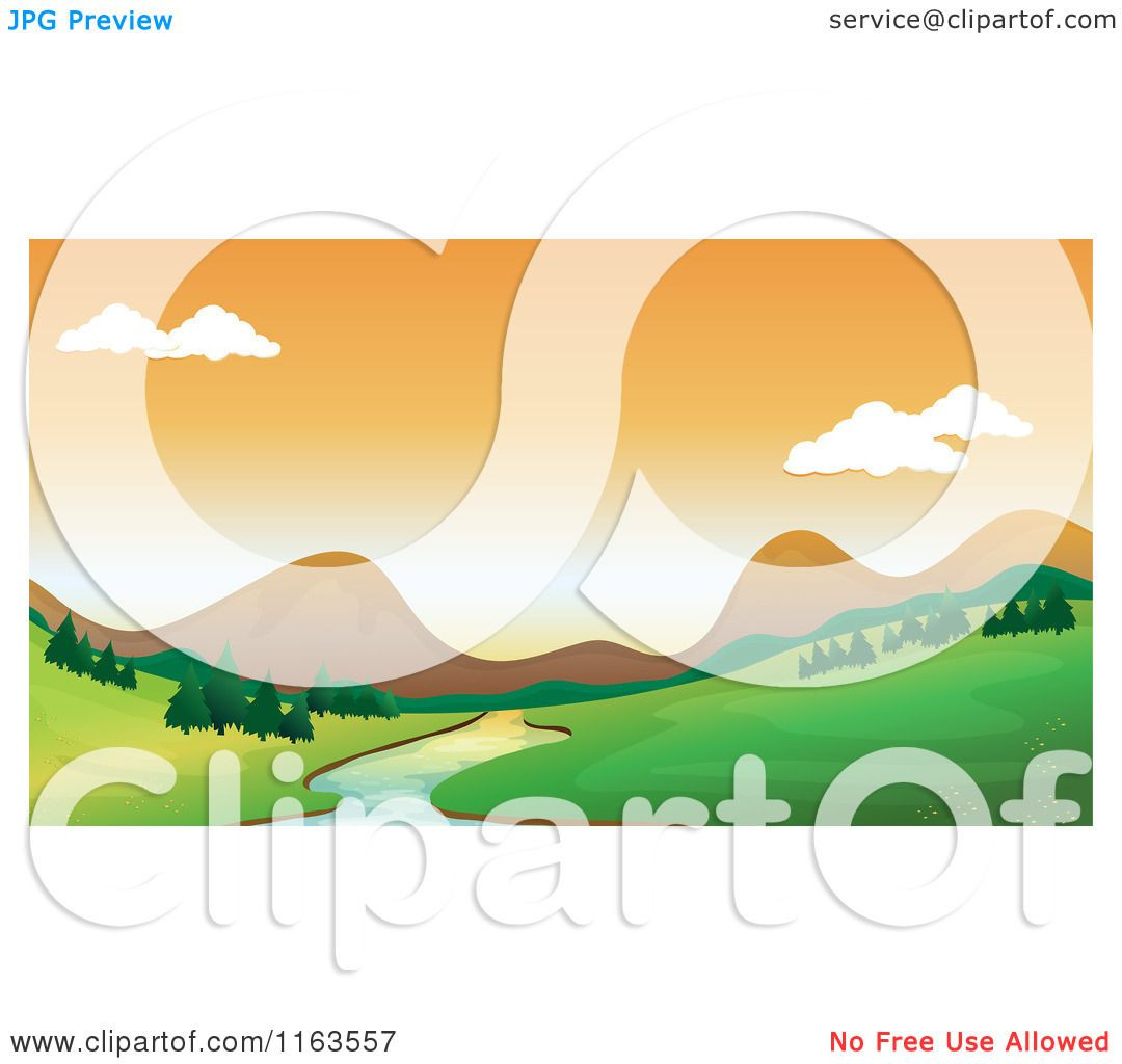 1080x1024 Mountain Landscape Drawing New Village Scenery Drawing