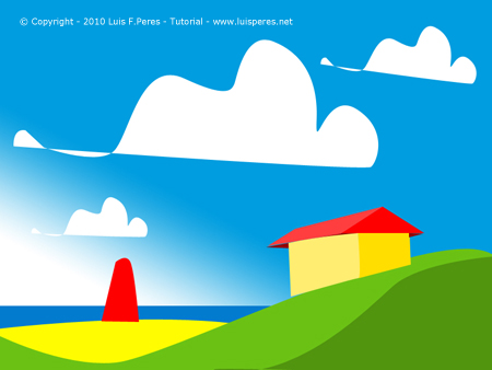 450x338 Scenery Drawing