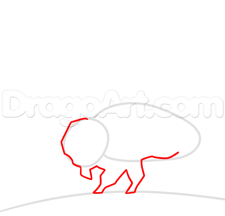 903x866 Plains Scenery Drawing Tutorial, Step