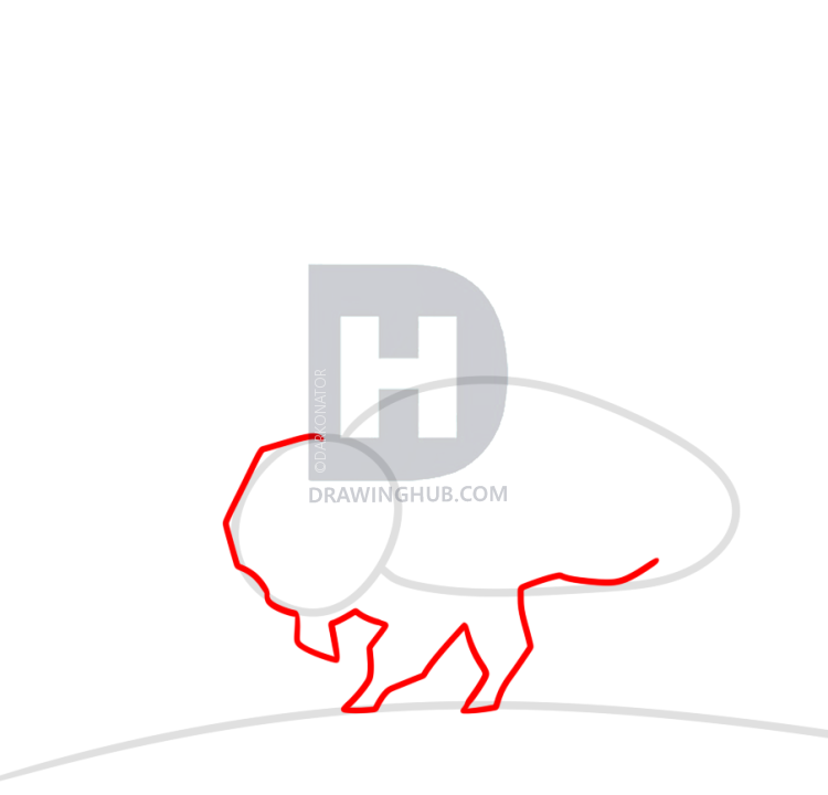 750x720 Plains Scenery Drawing Tutorial, Step