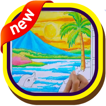 355x355 Latest Drawing Scenery Transparent Png Clipart Free Download