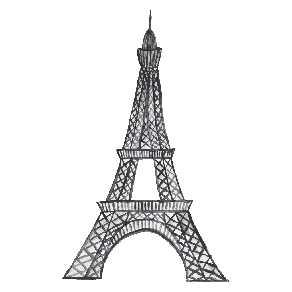 1024x1024 Collection Of Free Paris Drawing Scenery Download On Ui Ex