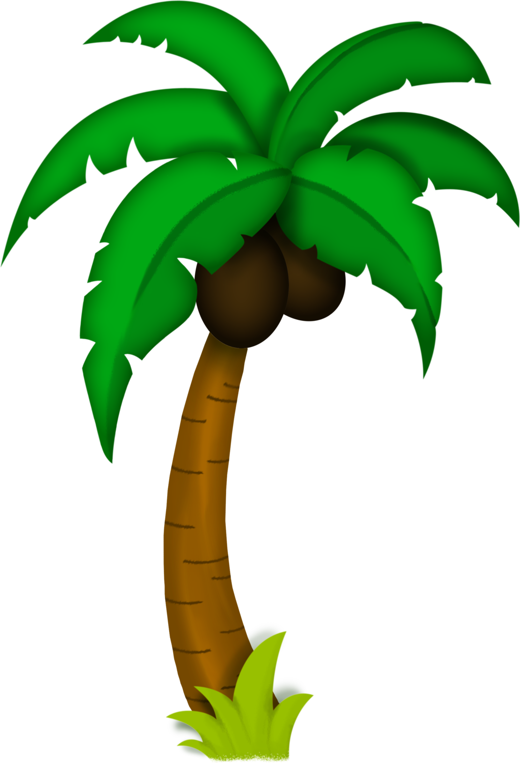 1024x1501 Palm Drawing Scenery Huge Freebie! Download For Powerpoint