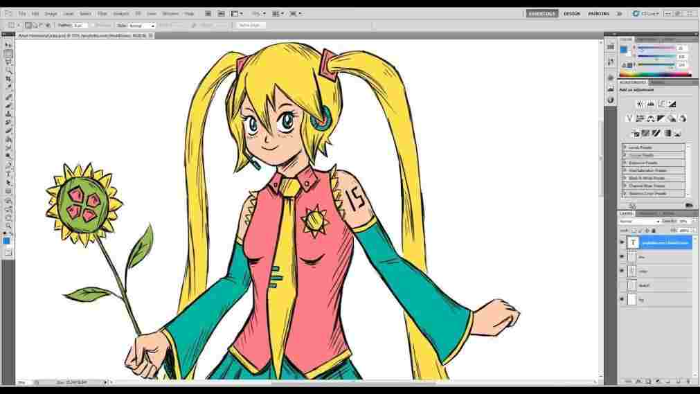 1011x569 Scenery Drawing To Draw A Mountain Landscape With Oil Pastel Long