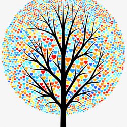 250x250 A Autumn Drawing Cute Tree To Color Girl Picture Challenge