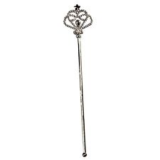 225x225 Silver Sparkling Gleaming Princess Fairy Magic Wand Bride Costume