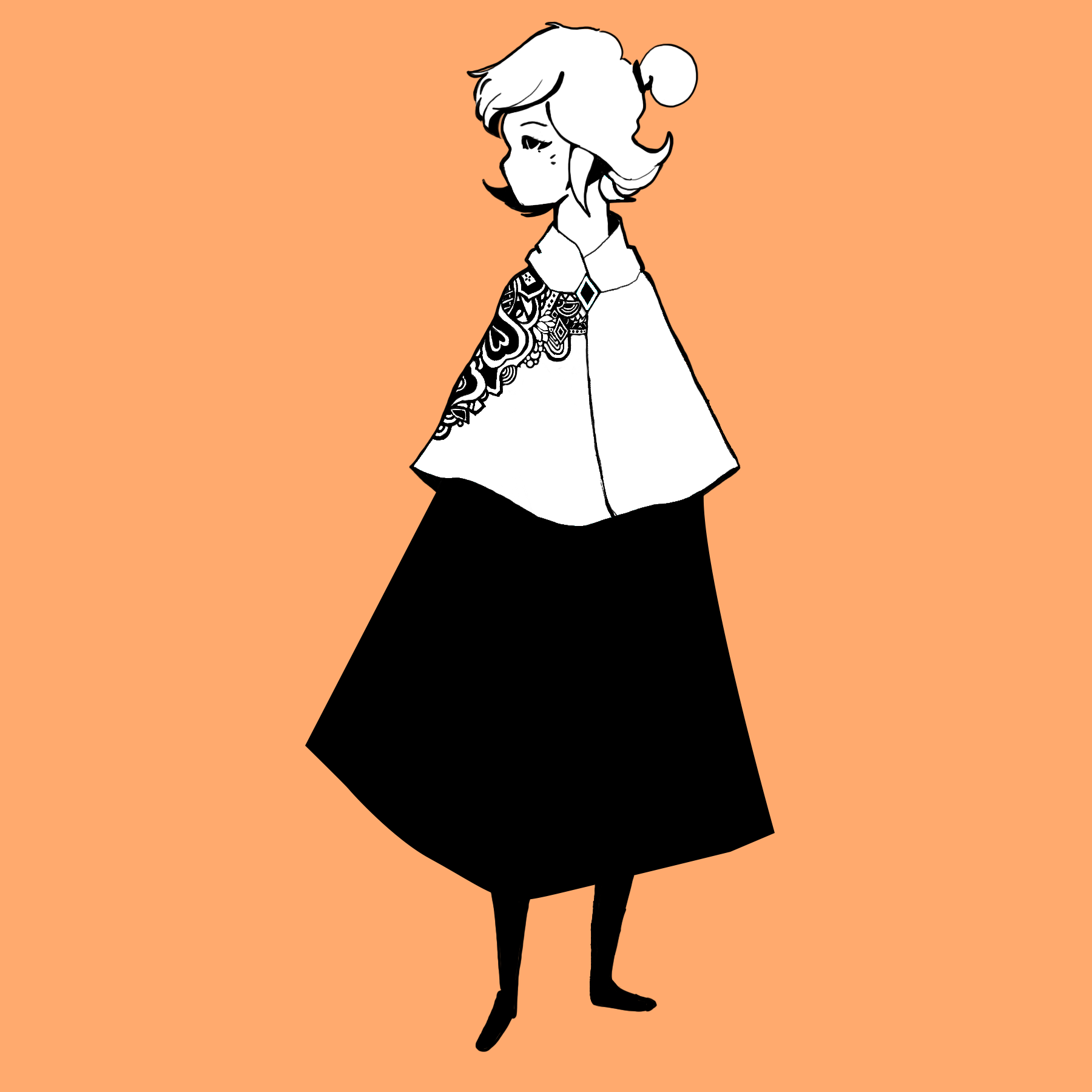 1800x1800 Cloak Drawing Art In Drawings, Art And Cloak