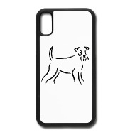 190x190 Schnauzer Dog Drawing Iphone X Case Spreadshirt