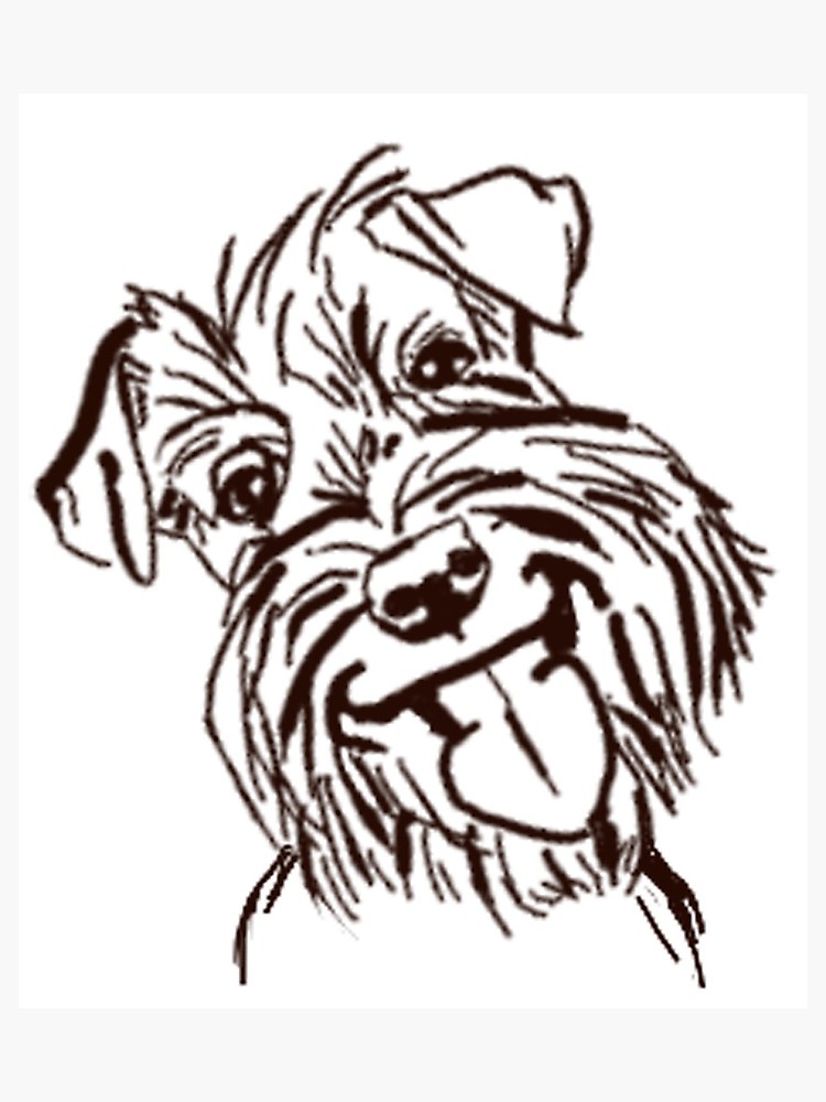 750x1000 The Schnauzer Love Of My Life Photographic Print