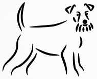 190x155 Schnauzer Dog Drawing Iphone X Case Spreadshirt