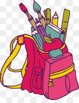 260x340 School Bag Png